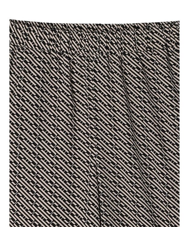 Green Parks ・ｆｕｒｒｙ　ｒａｔｅ　キカガクガラギャザーパンツ Ivory