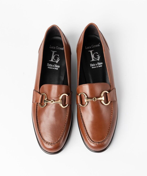 BONTRE 【LucaGrossi/ルカグロッシ】ビットローファー ブラウン