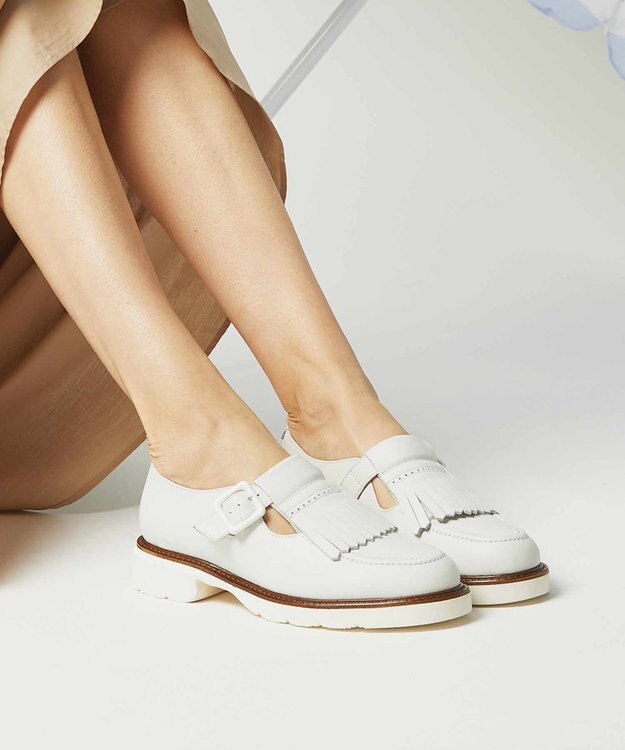 BONTRE 【LucaGrossi/ルカグロッシ】キルトデザインローファー/K328M-US ホワイト