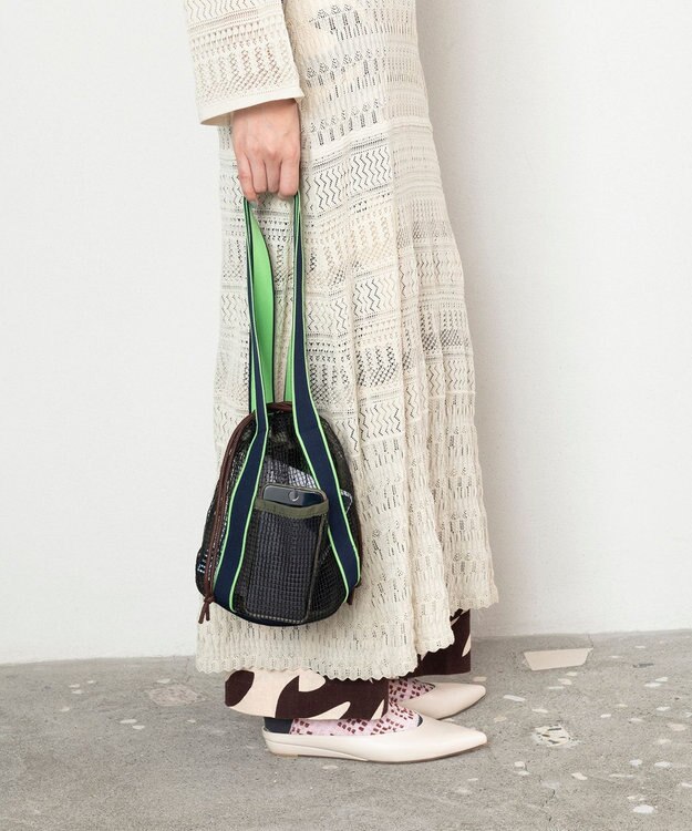 TRICOTE メッシュポーチバッグ 99BLACK