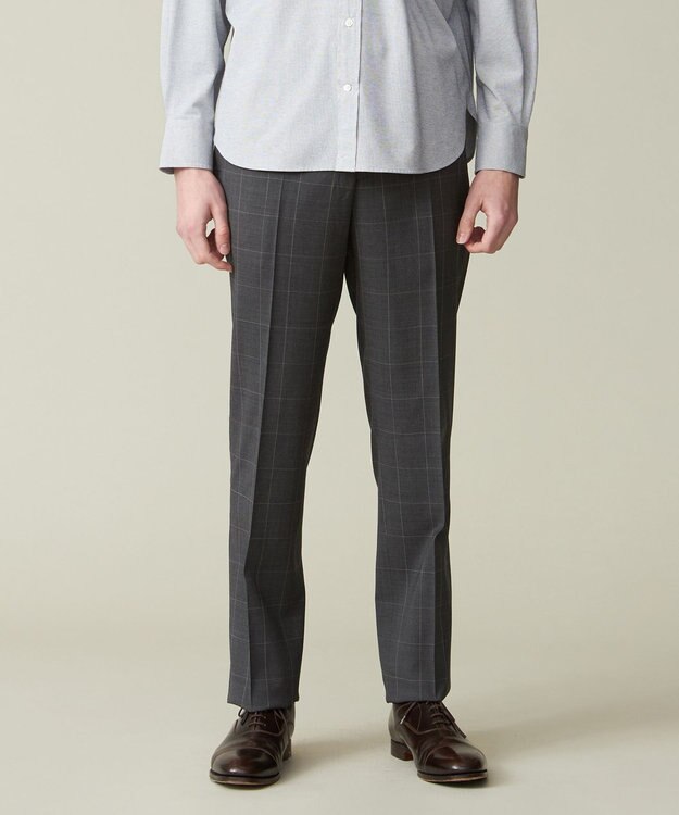 J.PRESS MEN 【J.PRESS MOVING / セットアップ対応】REDA ACTIVE ウィンドーペーン ジャケット グレー系4