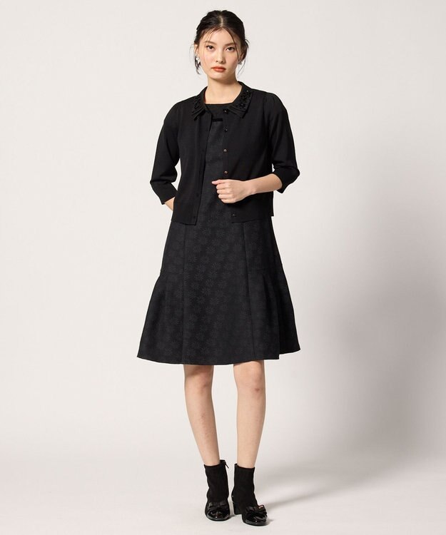 TOCCA TREASURE BOX ニットカーディガン ブラック系