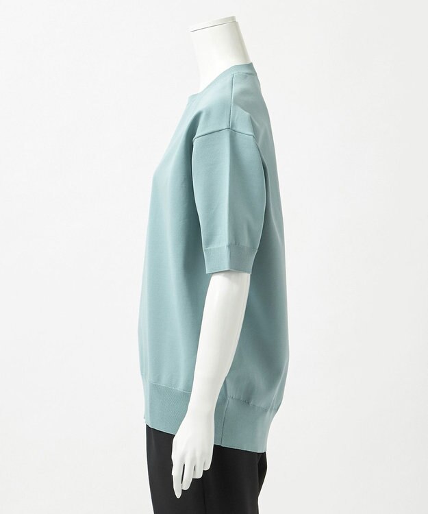 23区 S 【R(アール)】フォルムニット Tシャツ ブルーグレー系