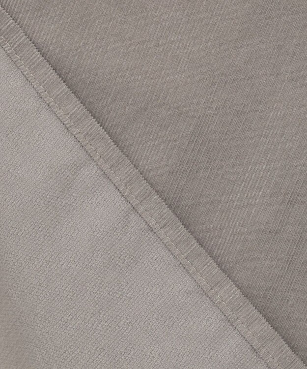 23区 S 【洗える】コットン コーデュロイ ブラウス ライトグレー系