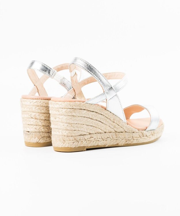 gaimo 【GAIMO/ガイモ】バイカラーヒールサンダル/GAEL-RS シルバー