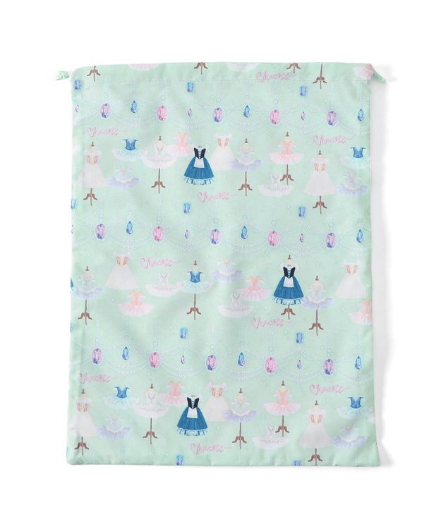 Chacott ジュエルチュチュ巾着L アイスグリーン