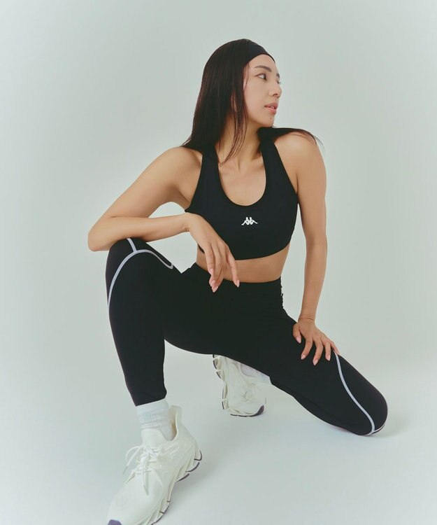 OP／FILA 【Kappa】Yバックブラトップ ブラック