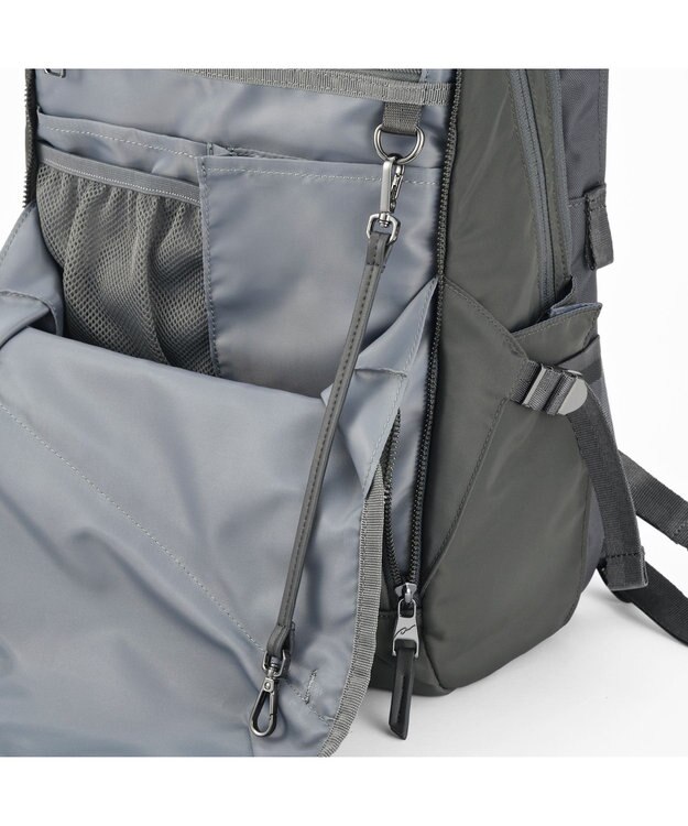 ACE BAGS & LUGGAGE W&.Day/Night トゥキ スクエアリュック A4サイズ 13.3インチPC収納 20511 ダブルアンドデイナイト ダークグレー