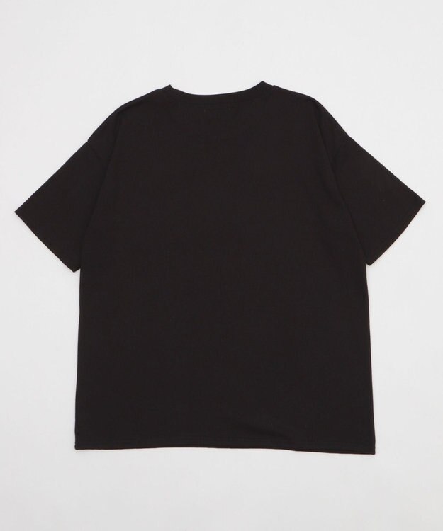 WEGO 【ユニセックス着用ITEM】パターンアップリケグラフィックT（SS） ブラック