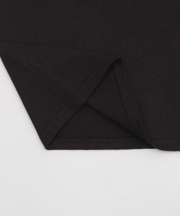 WEGO 【ユニセックス着用ITEM】パターンアップリケグラフィックT（SS） ブラック