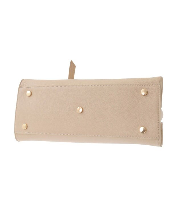 YECCA VECCA 【story.】ベルトハンドバッグ Light Beige