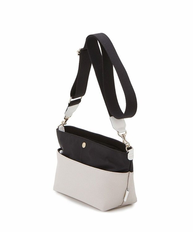 TOPKAPI 【Breath TOPKAPI】SCOTCH GRAIN スコッチグレイン バイカラー ショルダーバッグ サンドグレー