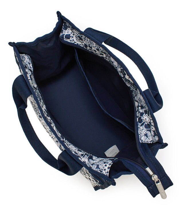 LeSportsac LARGE E/W TH TOTE/フローラルレースネイビー フローラルレースネイビー