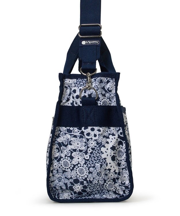 LeSportsac LARGE E/W TH TOTE/フローラルレースネイビー フローラルレースネイビー