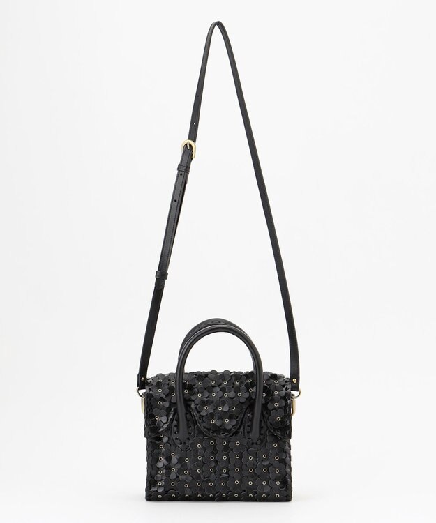 GRACE CONTINENTAL Flower Motif MS ブラック