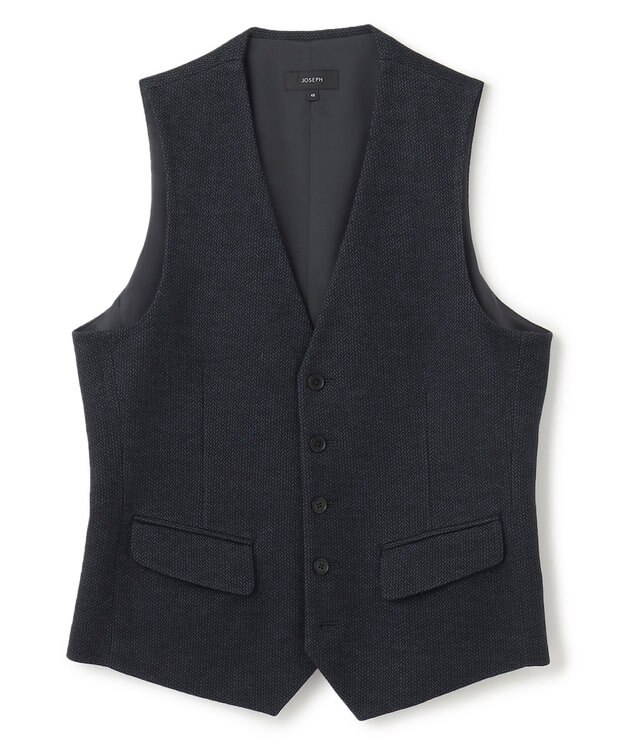 JOSEPH HOMME ドビージャージー　ジレ ネイビー系