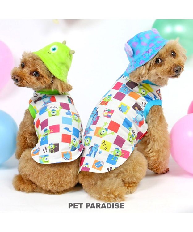 PET PARADISE ディズニー マイク バケットハット付き Tシャツ 小型犬 マイク