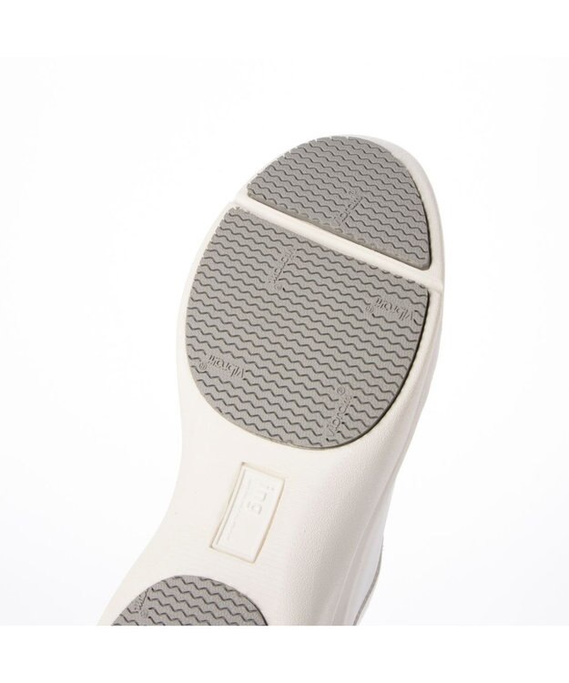 ing <ing>【レイン対応】コードストッパースニーカー ホワイトコンビ