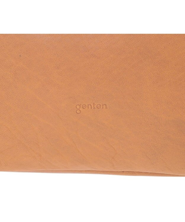 genten ホースレザーバッグA4ショルダー キャメル