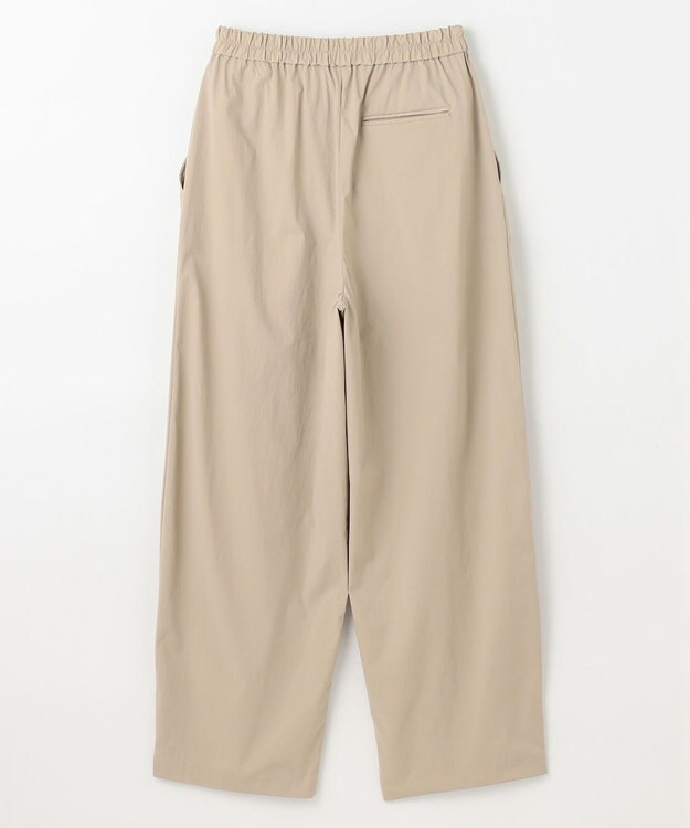 ANY L 【洗濯機可/ウエストゴム】撥水バレルパンツ サンド
