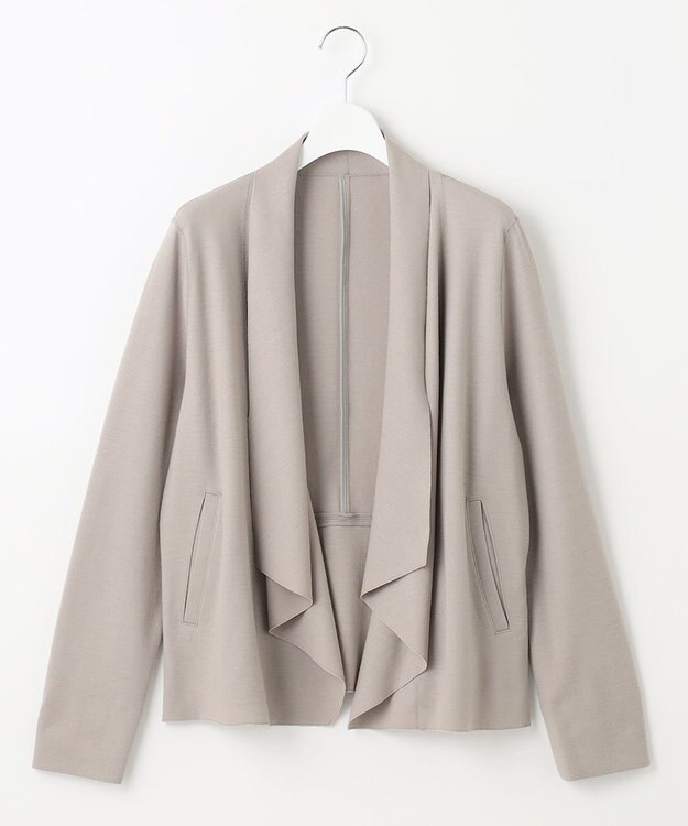 自由区 【セット可】ウールジャージー ジャケット ベージュ系