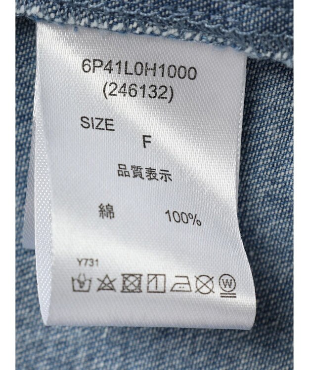 Green Parks ・ＥＬＥＮＣＡＲＥ　ＤＵＥ　デニム　Ｗ　ＺＩＰジャンスカ Light Indigo