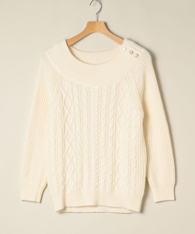 ONWARD Reuse Park 【any SiS】ニット秋冬 オフホワイト