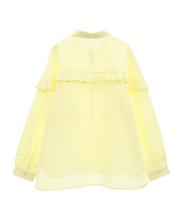 AMERICAN HOLIC イージーケアフリルシャツ Yellow