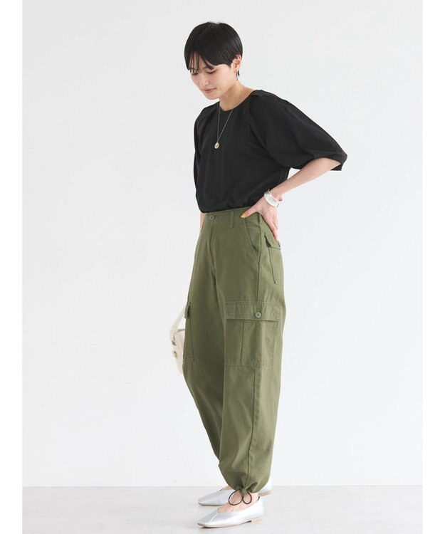 AMERICAN HOLIC パフスリーブカットプルオーバー Black