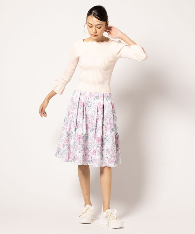 TOCCA 【消臭】BOUQUET OF PINK スカート ピンク系