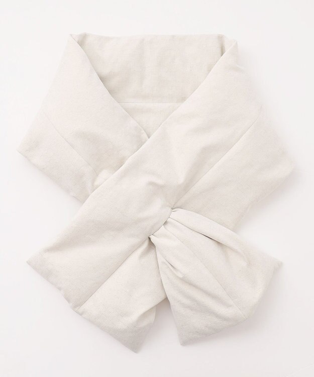 自由区 S 【カタログ掲載・Premium Collection】シャイニージャガード ダウンコート アイボリー系