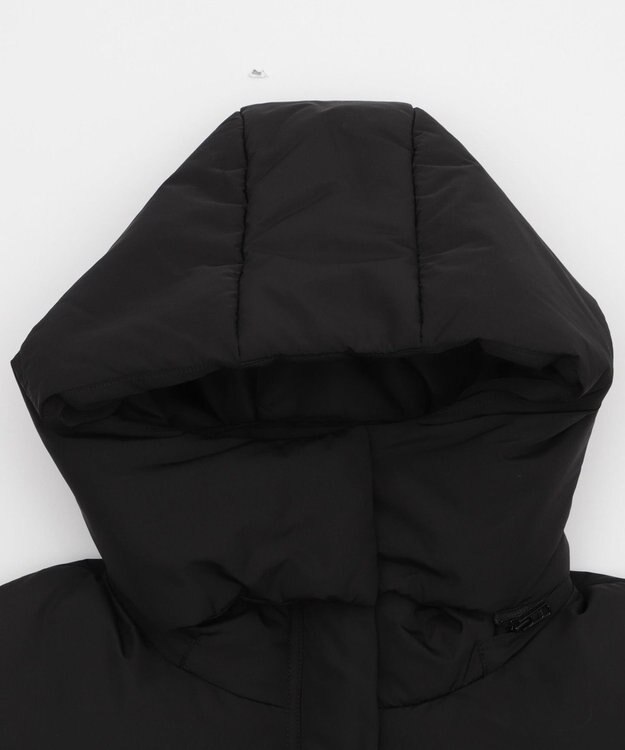 WEGO 【25年秋冬新作/SMサイズ展開】2WAYフードパファーブルゾン ブラック