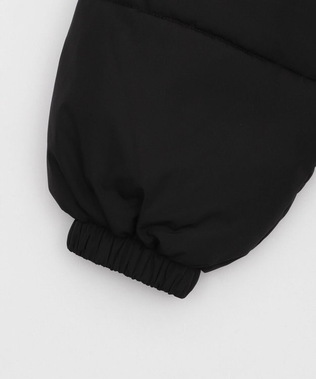 WEGO 【25年秋冬新作/SMサイズ展開】2WAYフードパファーブルゾン ブラック