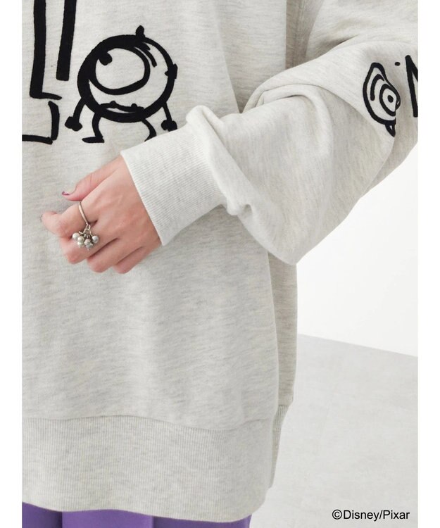 Green Parks モンスターズ・インク／裏毛プルオーバーII Oatmeal