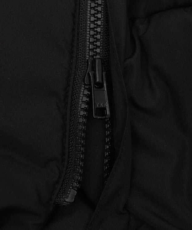 WEGO 【25年秋冬新作/SMサイズ展開】2WAYフードパファーブルゾン ブラック