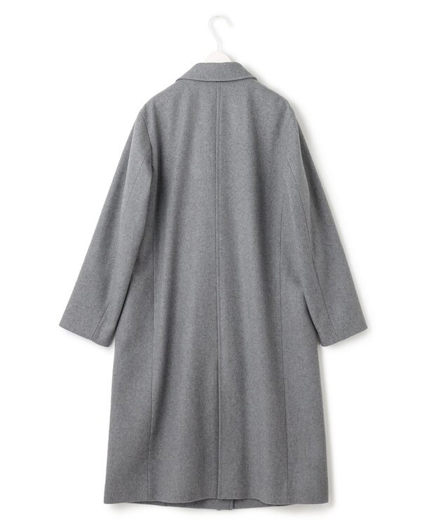 ICB ウールライトメルトン チェスターコート ミディアムグレー系