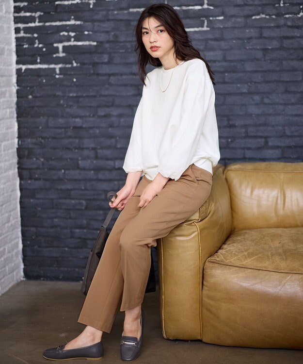 ANY L 【洗濯機可】チュールコンビダンボールプルオーバー オフ