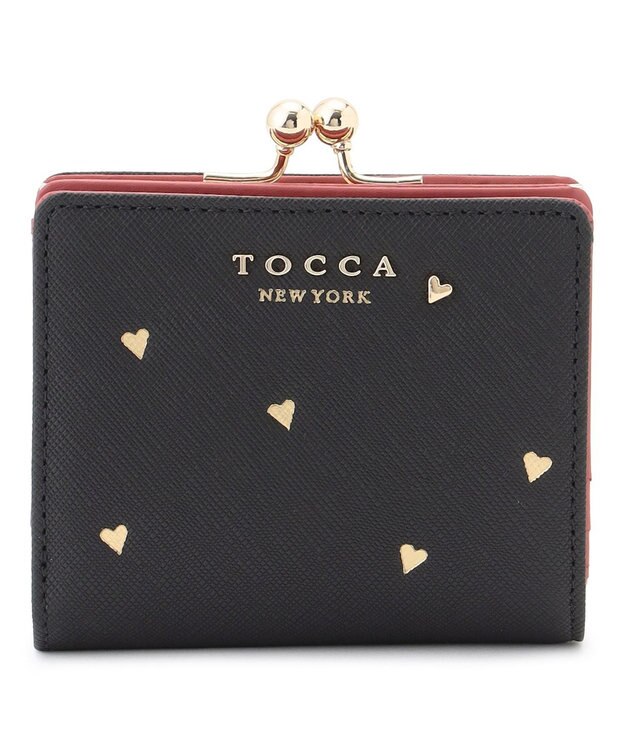 TOCCA LUCKY SHOWER BIIFOLOD WALLET 二つ折り財布 ブラック系