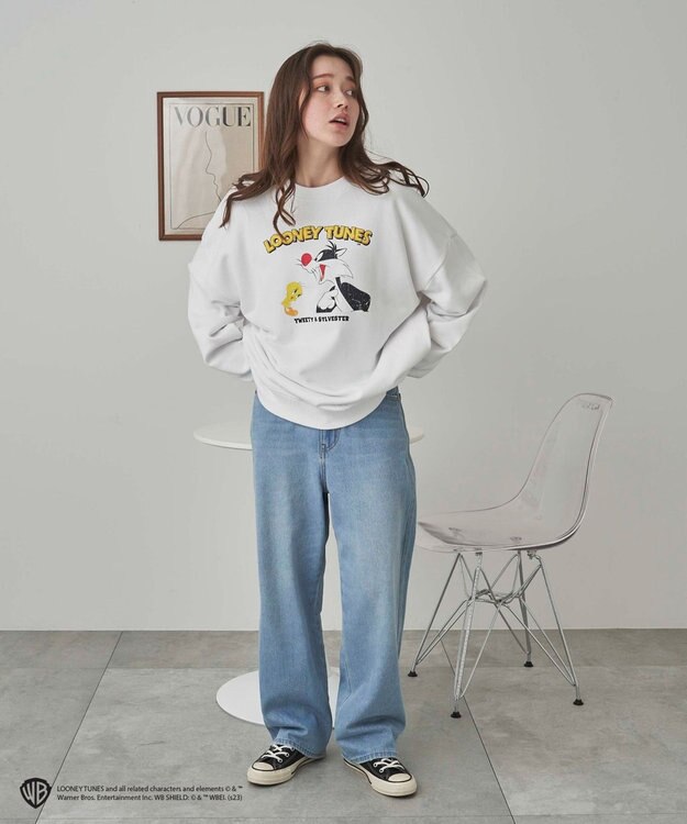 WEGO 別注LOONEY　TUNESプルオーバー 柄1