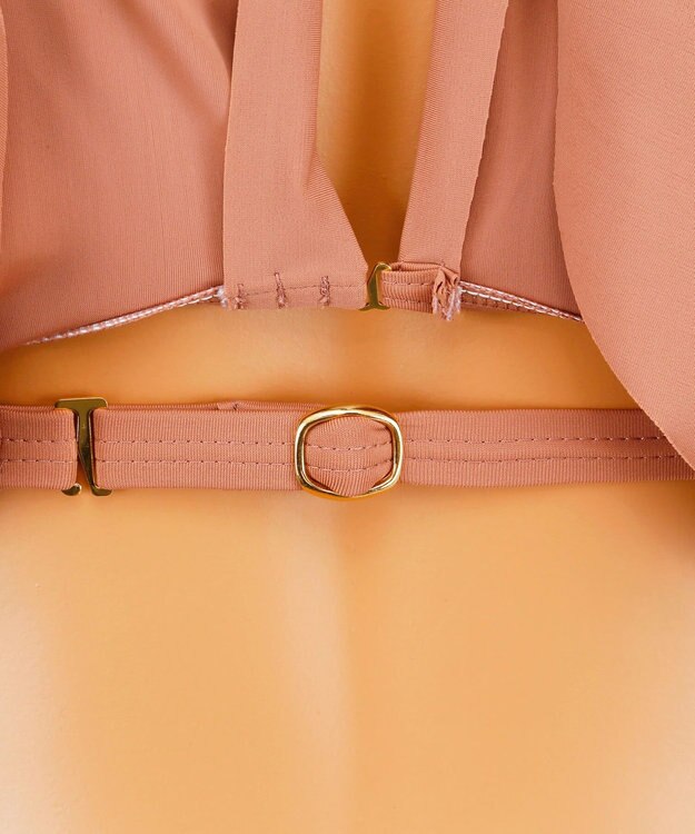 San-ai Resort（三愛水着楽園） 【SALE】ナチュラルだけどしっかり盛れる【ナチュラルアップブラ】Solidノンワイヤービキニ　7M・9M ピンク