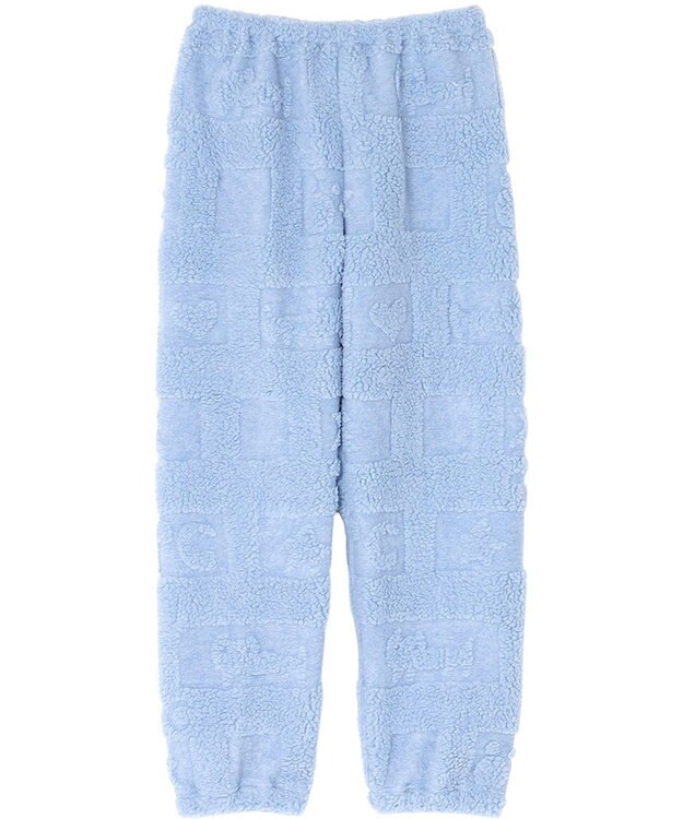 tsumori chisato SLEEP ツモリチサト ボトムス ロングパンツ ルームウェア ボア素材 冬 tsumori chisato SLEEP UOW411 /ワコール ブルー