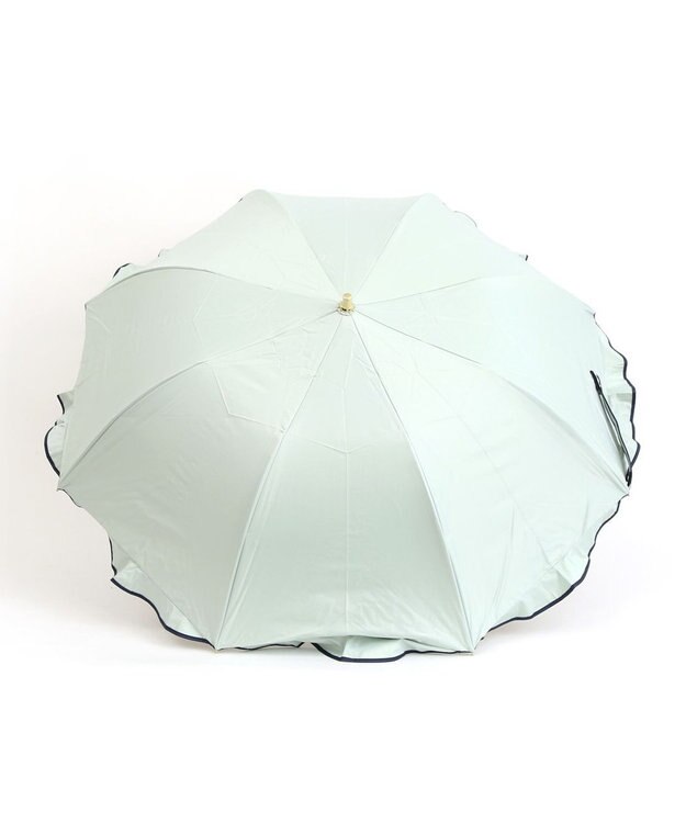 UNBILLION カシュネ cachenez / 【晴雨兼用】【日傘】 UV カット率99％以上 PUへプラムトップレス折りたたみ傘 グリーン