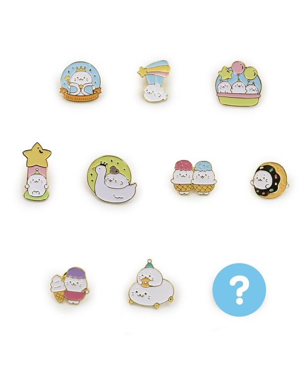 Mother garden しろたん ピンズコレクション 25周年にっこりパレード柄 【単品】 25周年にっこりパレード柄 単品