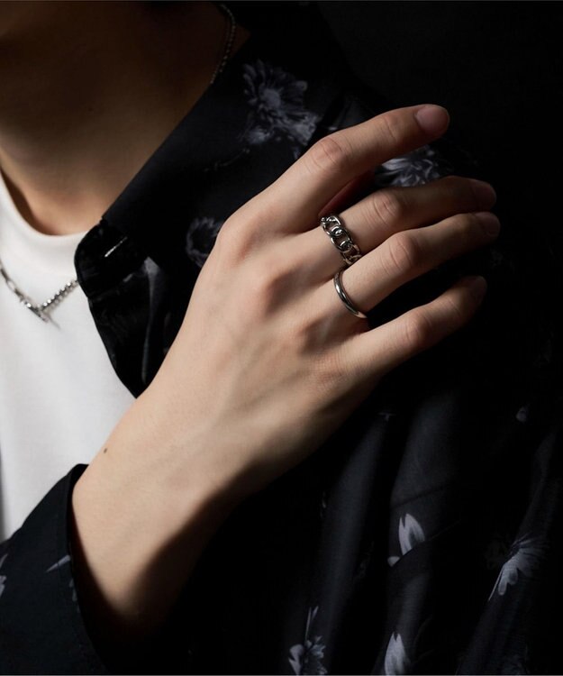 WEGO 2Pデザインリング 柄1