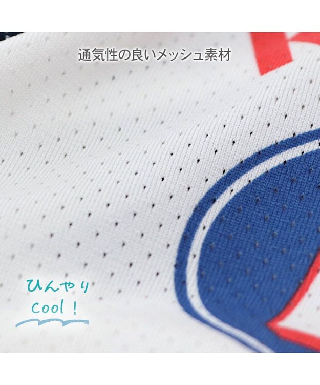 PET PARADISE Lee エコメッシュ カレッジ タンクトップ 小型犬 ホワイト