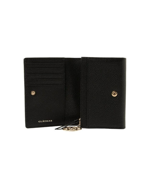 CLATHAS カーラ 二つ折り財布 ブラック