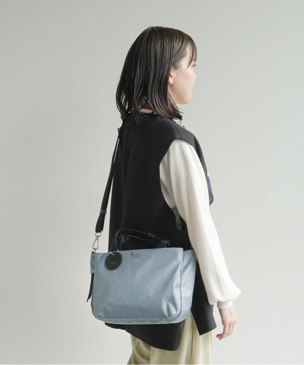 ACE BAGS & LUGGAGE Kanana project COLLECTION DYL サリール シャンブレー ショルダーバッグ 2WAY 35911 カナナプロジェクト コレクション ネイビー