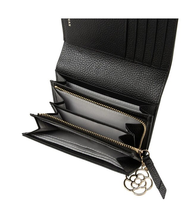 CLATHAS カーラ 二つ折り財布 ブラック