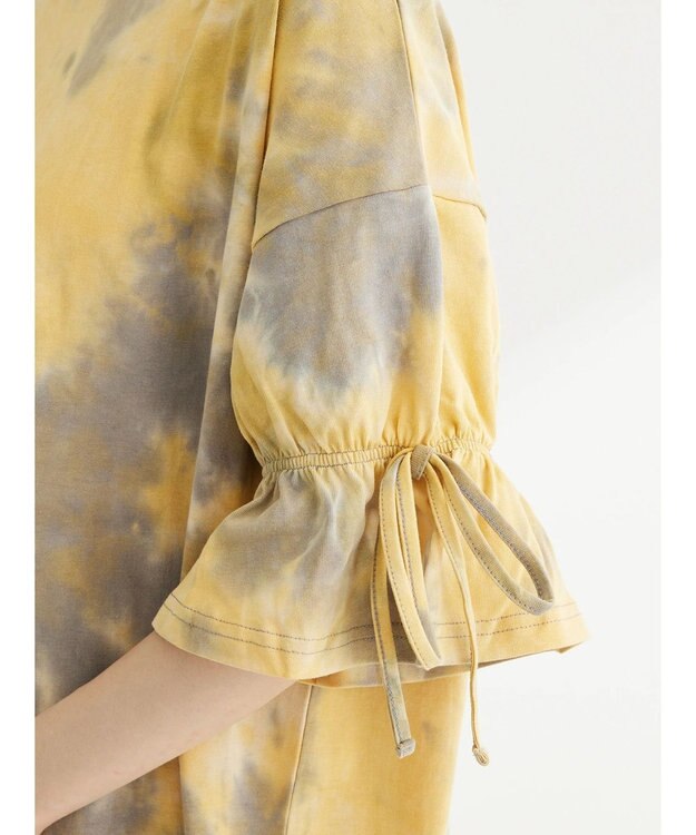 Green Parks ・ｎｏｖｅｍ　９　タイダイＴＥＥワンピース Yellow