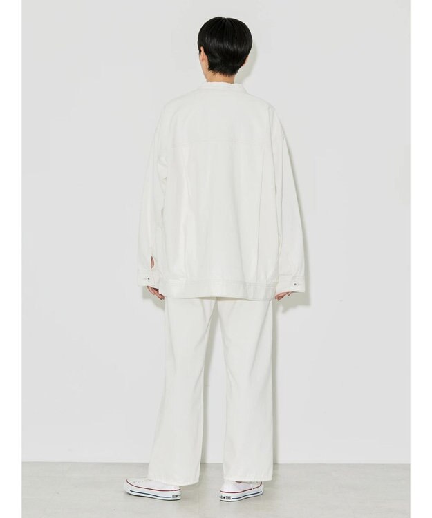 AMERICAN HOLIC デニムオーバージャケット White